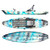 YuPIK Playa (2023) - Top, Bottom & Side View, Light blue, black & tan