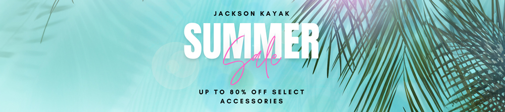 jackson kayak's summer sale - up to 80% off select accessories