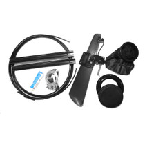 Liska Rudder Ready Kit TruCourse Rudder
TruCourse Rudder Bracket
Footrail Sliding Track
12 ft Rudder Cable
Liska Day Hatch Kit