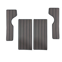 Espresso Brown over Black Deck Pads for BSB Angler